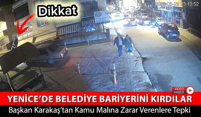 BAŞKAN KARAKAŞ'TAN BELEDİYE BARİYERİNİ KIRANLARA SERT TEPKİ