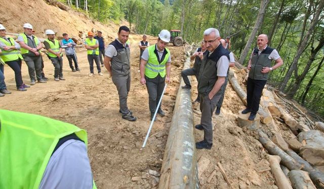 YENİCE ORMANLARINDA KAPSAMLI ÜRETİM TATBİKATI YAPILDI