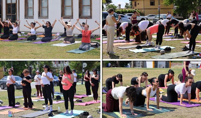 SAFRANBOLU'DA YOGA GÜNÜ SAĞLIKLI YAŞAM ETKİNLİĞİYLE KUTLANDI