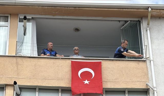 77 YAŞINDAKİ VATANDAŞIN 15 TEMMUZ İSTEĞİ YERİNE GETİRİLDİ
