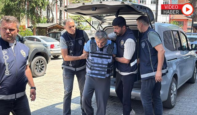 YENİCE'DE EŞİNİ ÖLDÜREN ŞÜPHELİ ADLİYEYE SEVK EDİLDİ