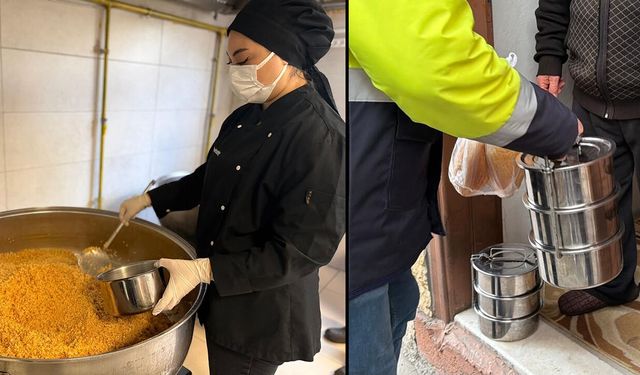 KARABÜK BELEDİYESİ AŞEVİ'NDE HER GÜN 430 KİŞİYE SICAK YEMEK
