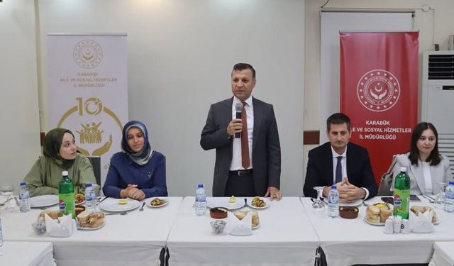KARABÜK AİLE VE SOSYAL HİZMETLER'DE DUYGUSAL VEDA