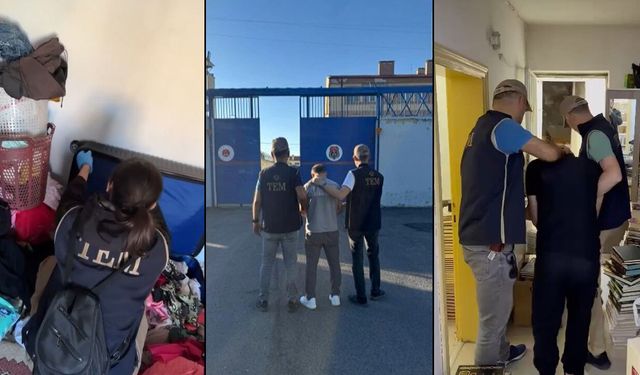KARABÜK'ÜN'DE İÇİNDE OLDUĞU 8 İLDE DEAŞ OPERASYONU: 5 TUTUKLAMA