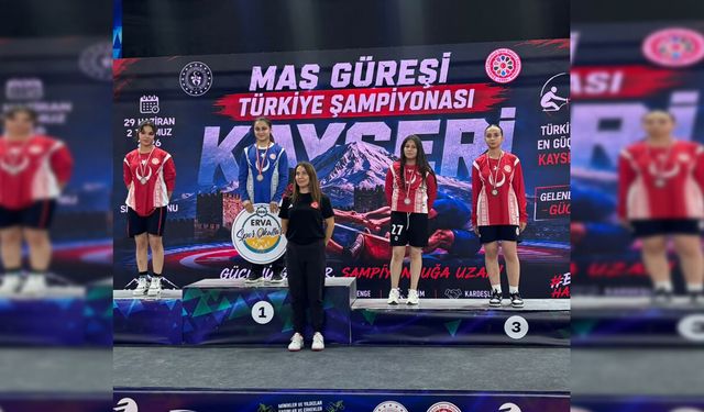 EFLANİLİ SPORCU TÜRKİYE ÜÇÜNCÜSÜ OLDU