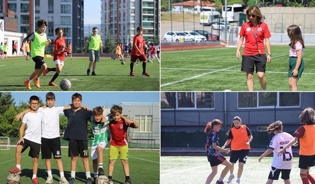 GSB SPOR OKULLARI FUTBOL ANTRENMANLARI DEVAM EDİYOR