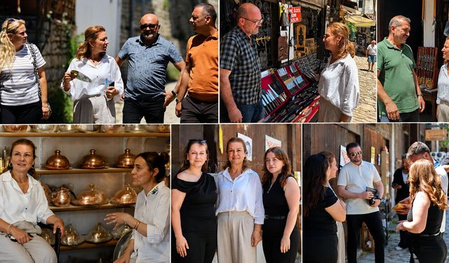 BAŞKAN KÖSE'DEN TARİHİ ÇARŞI ESNAFINA ZİYARET