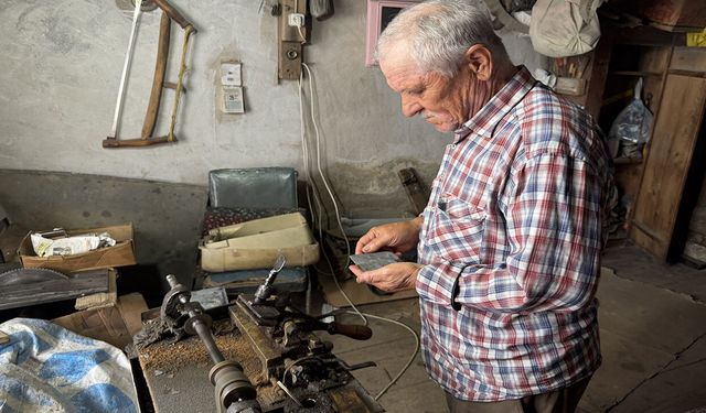 MANDA BOYNUZUNU SANATA DÖNÜŞTÜRÜYOR
