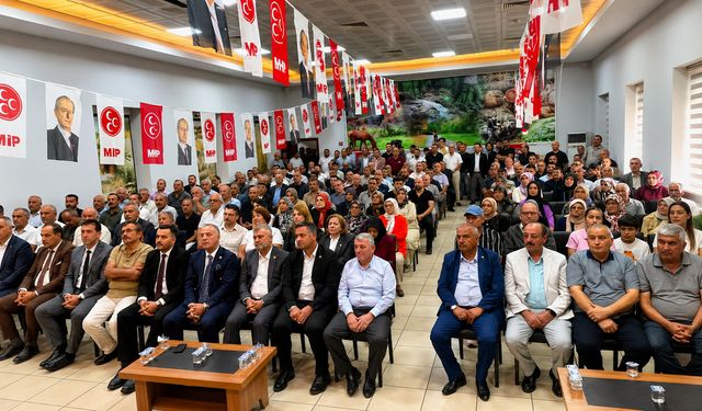 MHP YENİCE'DE HAŞİM CIBIR BAŞKAN SEÇİLDİ