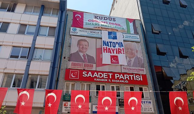 SAADET PARTİSİ KARABÜK'TEN NATO TEPKİSİ
