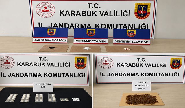 KARABÜK'TE UYUŞTURUCU OPERASYONUNDA 6 ŞÜPHELİ YAKALANDI