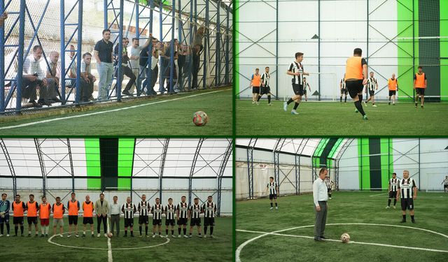 KURUMLAR ARASI FUTBOL TURNUVASI OVACIK'TA BAŞLADI
