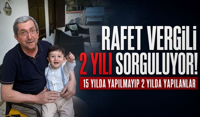 RAFET VERGİLİ’DEN İKİ YILLIK BELEDİYE YÖNETİMİNE HİCİVLİ ELEŞTİRİ