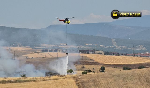 SAFRANBOLU'DAKİ ANIZ YANGINI KONTROL ALTINA ALINDI