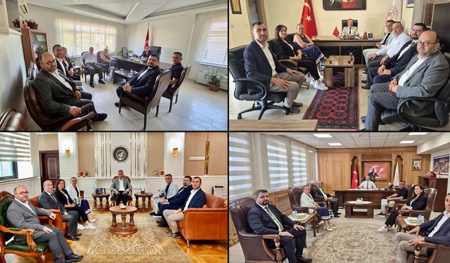 SAFTİD'DEN KAMU KURUMLARI VE YEREL YÖNETİCİLERE ZİYARET