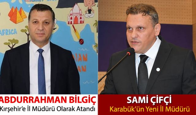 TRABZONLU İSİM KARABÜK AİLE VE SOSYAL HİZMETLER İL MÜDÜRÜ OLDU