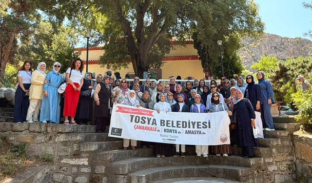 TOSYALI 600 VATANDAŞ AMASRA'YI GEZDİ
