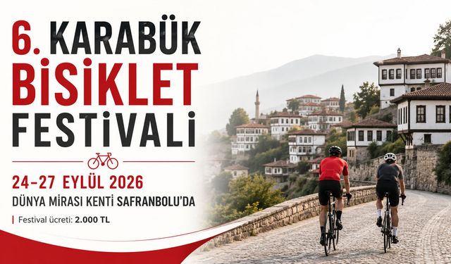 6. KARABÜK BİSİKLET FESTİVALİ SAFRANBOLU’DA YAPILACAK