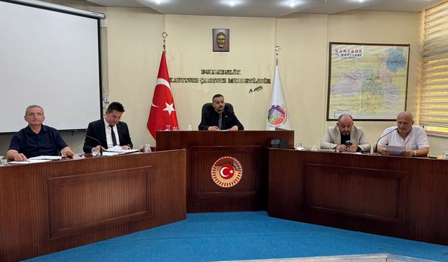 KARABÜK İL GENEL MECLİSİ AĞUSTOS AYI OLAĞAN TOPLANTISI YAPILDI