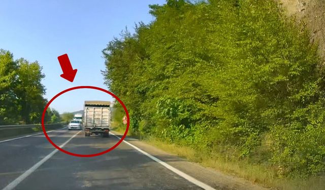 KAZADAN SANİYELERLE KURTULDU AMA CEZADAN KURTULAMADI