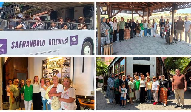 SAFRANBOLU'DA VATANDAŞLAR KENDİ KENTLERİNİ TURİST GİBİ KEŞFEDİYOR