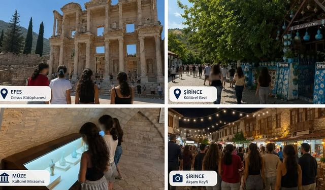 KARABÜK’TEKİ ÇOCUKLAR ÇEŞME, EFES VE ŞİRİNCE’Yİ GEZDİ