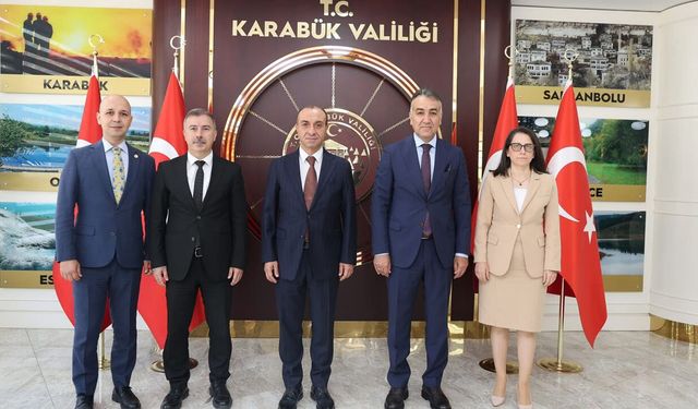 HSK ÜYESİ SAİT ÖZDEMİR'DEN VALİ ÇAĞATAY'A ZİYARET