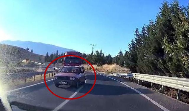 KAFA KAFAYA ÇARPIŞMAKTAN SON ANDA KURTULDU