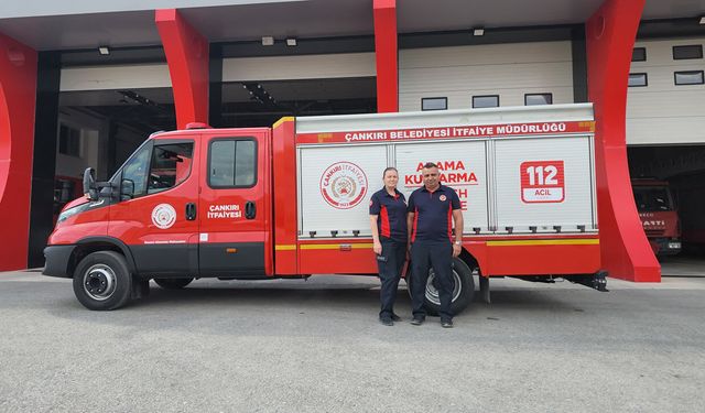 ÇANKIRI’DA AYNI GÖREVİN İKİ UCUNDA HAYAT KURTARIYORLAR