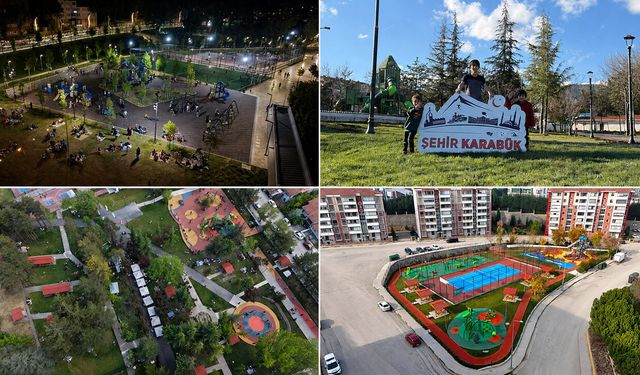 KARABÜK’TE 58 BİN AĞAÇ VE ÇİÇEK TOPRAKLA BULUŞTU