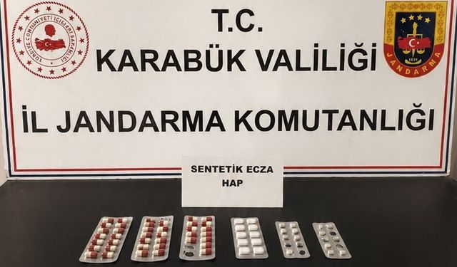 KARABÜK'TE JANDARMADAN UYUŞTURUCU OPERASYONU