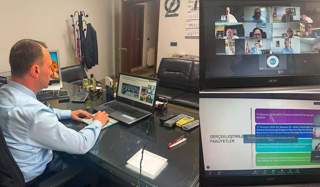 KTSO BAŞKANI FATİH ÇAPRAZ İKV TOPLANTISINA KATILDI