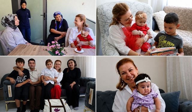 YENİ DOĞAN BEBEKLERE İLK HEDİYE SAFRANBOLU BELEDİYESİ'NDEN