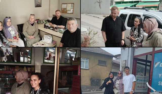 YENİDEN REFAH PARTİSİ’NDEN AYDINLIKEVLER’DE SAHA ÇALIŞMASI