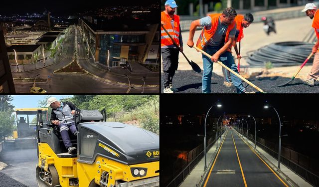KARABÜK’TE 145 BİN TON ASFALT, 19 BİN METRE BORDÜR