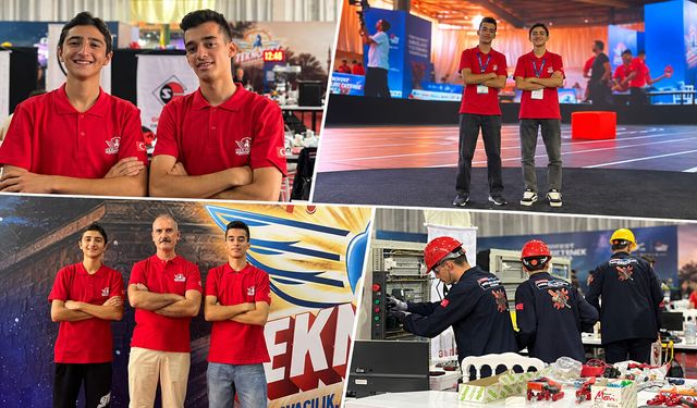 BARTIN’A TEKNOFEST’TE TÜRKİYE ŞAMPİYONLUĞU