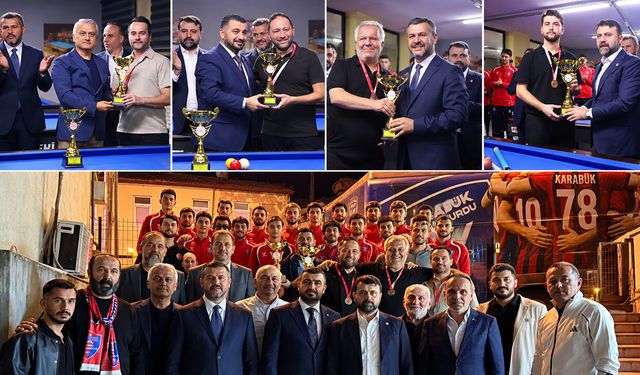 KARABÜK’TE ÜÇ BANT BİLARDO İL ŞAMPİYONASI TAMAMLANDI