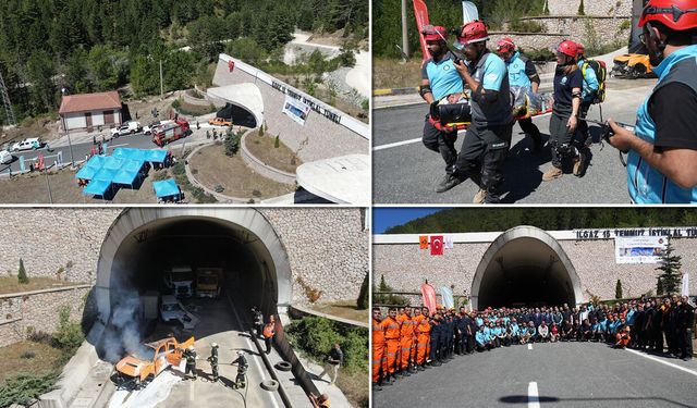 ILGAZ 15 TEMMUZ İSTİKLAL TÜNELİ'NDE GERÇEĞİ ARATMAYAN TATBİKAT