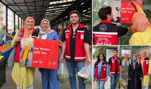 KARABÜK’TE “İYİLİK VAR” GÖNÜLLÜLÜK ÇAĞRISI SOKAKLARDA