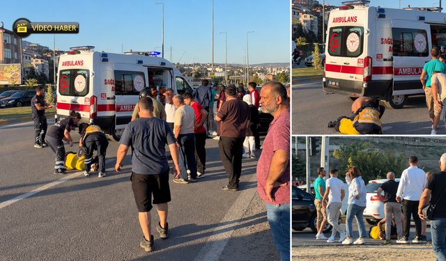 KARABÜK’TE OTOMOBİL YAYAYA ÇARPTI: KAZA ANI KAMERADA