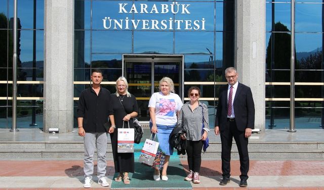LİTVANYA'DAN KBÜ'YE AKADEMİK ZİYARET