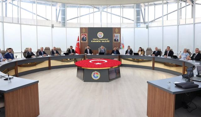 KARABÜK LOJİSTİK MERKEZİ İÇİN KRİTİK TOPLANTI