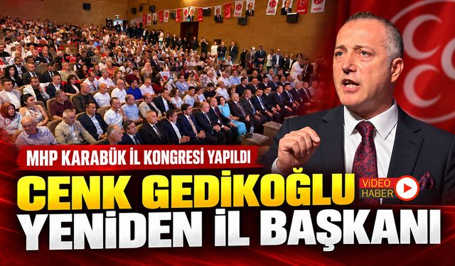 MHP KARABÜK İL KONGRESİ YAPILDI