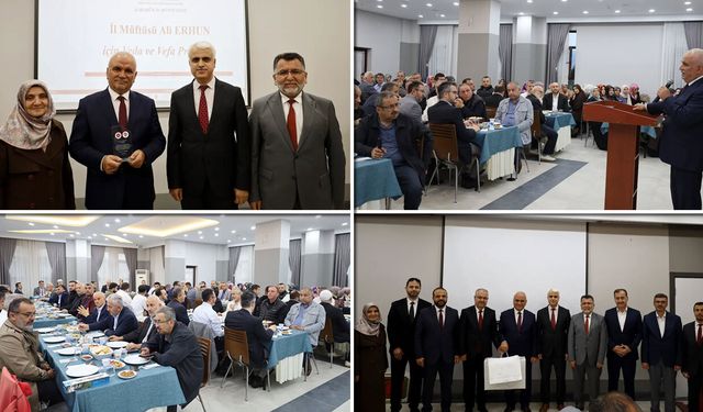 KARABÜK İL MÜFTÜSÜ ALİ ERHUN’A VEFA VE VEDA PROGRAMI