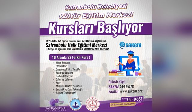 SAKEM 2026-2027 KURS KAYITLARI BAŞLADI