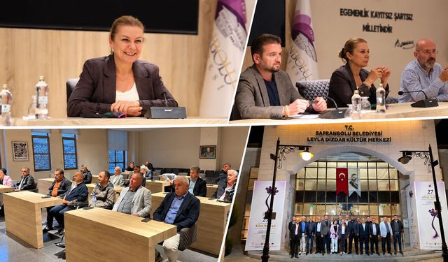 SAFRANBOLU’DA MUHTARLARDAN BELEDİYEYE TALEP DOSYASI