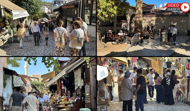 UNESCO KENTİNDE HAFTA SONU YOĞUNLUĞU YAŞANDI