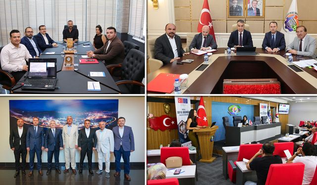 KTSO BAŞKANI ÇAPRAZ AĞUSTOS AYI ÇALIŞMALARINI AÇIKLADI