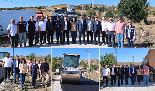 VALİ ÇAĞATAY ESKİPAZAR’DA ASFALT ÇALIŞMALARINI İNCELEDİ