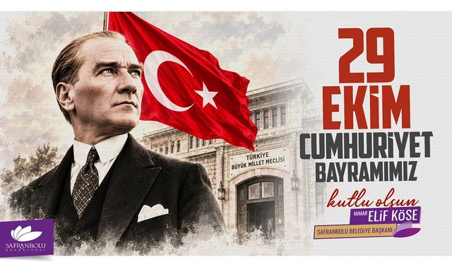 BAŞKAN KÖSE'DEN 29 EKİM CUMHURİYET BAYRAMI MESAJI